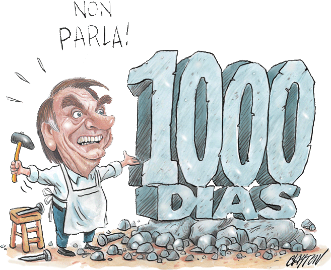 Logo Bolsonaro 1000 dias