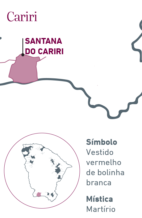 Santana do Cariri, a 550 km de Fortaleza